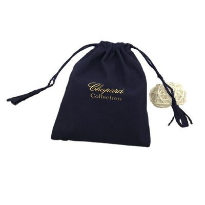 Disegno Piccolo lusso polvere velluto gioielleria pullstring borsa di imballaggio e scatola con logo