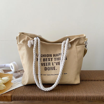 Unisex impermeabile di lusso tela Corduroy Tote Bag per colore personalizzato vita quotidiana
