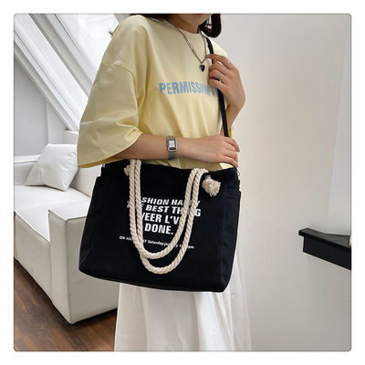 Unisex impermeabile di lusso tela Corduroy Tote Bag per colore personalizzato vita quotidiana