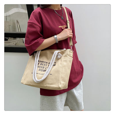 Unisex impermeabile di lusso tela Corduroy Tote Bag per colore personalizzato vita quotidiana