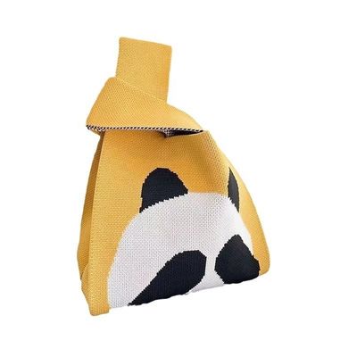Popolare borsa da mano per donne borsa tessuta in poliestere personalizzata borsa mini-tote borse da shopping