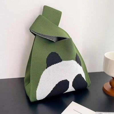 Popolare borsa da mano per donne borsa tessuta in poliestere personalizzata borsa mini-tote borse da shopping