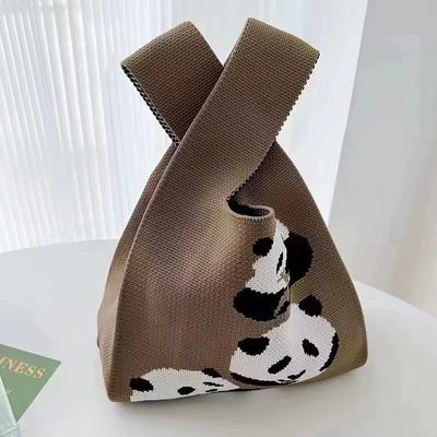 Popolare borsa da mano per donne borsa tessuta in poliestere personalizzata borsa mini-tote borse da shopping