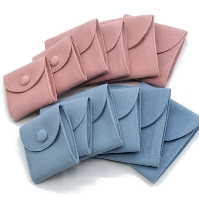 Braccialetto personalizzato Imballaggio Gioielli Borsa regalo Busta in microfibra Logo personalizzato