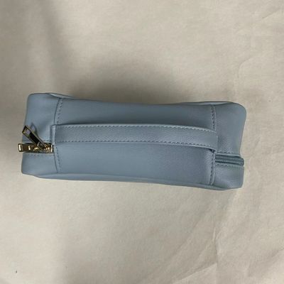 Moda grande borsa trucco impermeabile pelle sacchetto igienico grande piatto portatile tasche interne borsa cosmetica personalizzata per le donne