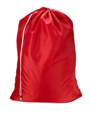 Borsa da lavanderia in nylon a corda a colori personalizzata per lavaggio pesante in stile moda