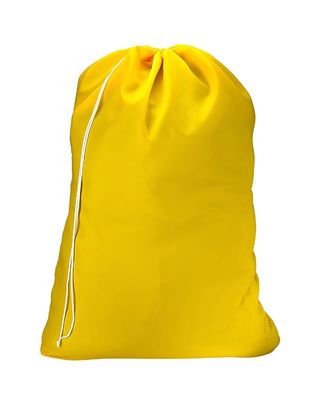 Borsa da lavanderia in nylon a corda a colori personalizzata per lavaggio pesante in stile moda