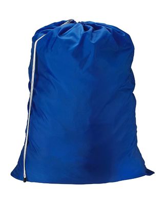 Borse per biancheria commerciale resistente e sfusa Borsa pieghevole in nylon viola con coulisse