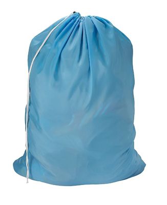Borsa da lavanderia in nylon in poliestere a corda a colori personalizzata per lo stoccaggio a domicilio e per la vendita in blocco