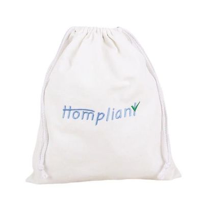 Borsa a corda di cotone twill ecologica per imballaggi regalo per gioielli a colori personalizzati