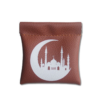 Borsa da moneta in pelle compatta per musulmani colore personalizzato materiale in pelle originale