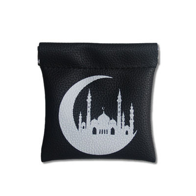 Borsa da moneta in pelle compatta per musulmani colore personalizzato materiale in pelle originale