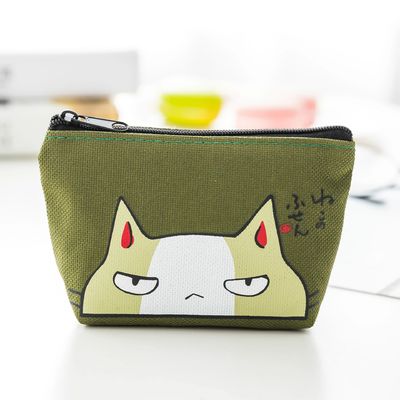 Ruiding Cute Coreano rosa cotone trucco borsa cosmetica con cerniera Logo personalizzato