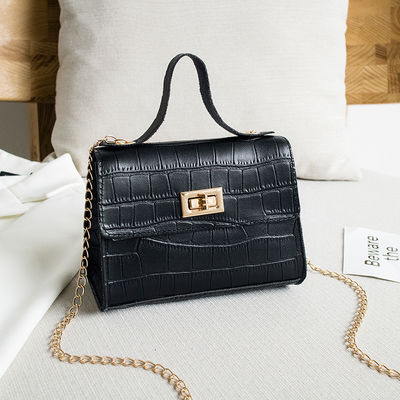 Borsa a colori crocodile personalizzata con chiusura a zip e design di lusso