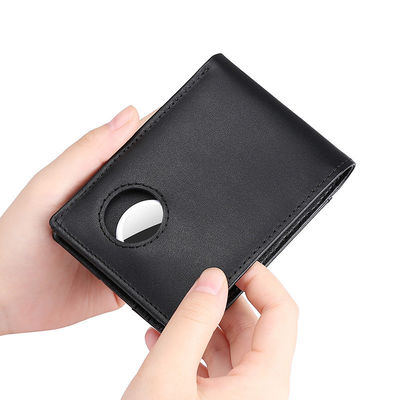 Portafoglio per cartone minimalista slim magnetico a blocco RFID femminile con design rimovibile