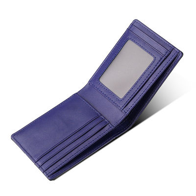 Portafoglio per cartone minimalista slim magnetico a blocco RFID femminile con design rimovibile