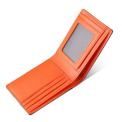 Portafoglio per cartone minimalista slim magnetico a blocco RFID femminile con design rimovibile