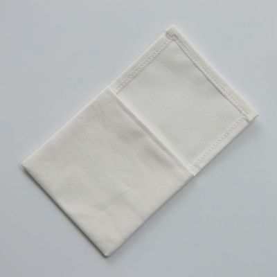 Borsa di copertina di cotone stampata con logo personalizzato ecologico per sacchetto di polvere di copertina organica