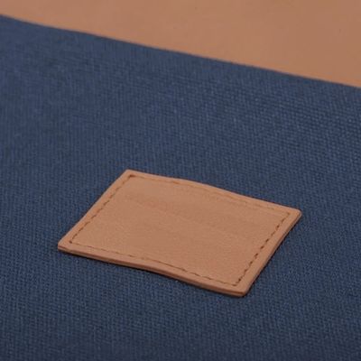 Logo personalizzato Sacchetto a corda di tessuto di cotone a loop morbido per palestra e attività all'aria aperta