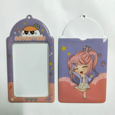 Disegno personalizzato Cute Korea Fashion Pc Holder Cover carta in PVC Foto Case OEM/ODM accettato