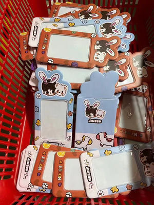 Disegno personalizzato Cute Korea Fashion Pc Holder Cover carta in PVC Foto Case OEM/ODM accettato