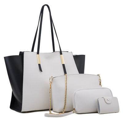 Logo personalizzato Moda Borsa semplice per la mamma Borsa portatile in tre pezzi per la moda