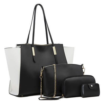 Logo personalizzato Moda Borsa semplice per la mamma Borsa portatile in tre pezzi per la moda