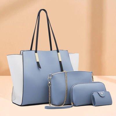 Logo personalizzato Moda Borsa semplice per la mamma Borsa portatile in tre pezzi per la moda