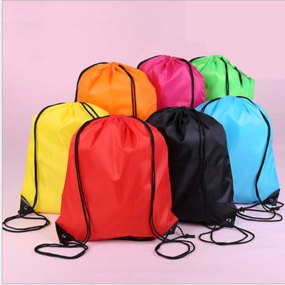 Borsa a corda personalizzata per la vita quotidiana scolastica Materiale poliestere multifunzionale