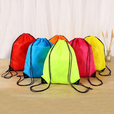 Borsa a corda personalizzata per la vita quotidiana scolastica Materiale poliestere multifunzionale