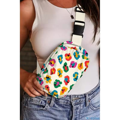 Sport all'aria aperta allenamento di corsa petto cane Butt Bag per donne Custom Nylon Cross corpo