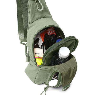 Piccolo Mini Viaggio Sport impermeabile Nylon Spalla Crossbody Sling Bag Per Uomini cuscino