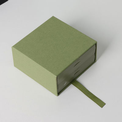 Scatola per gioielli con logo personalizzato Scatole per imballaggio con pellicola PE trasparente all'interno Scatola regalo in cartone di carta opaca