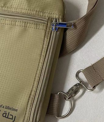 Borsa da viaggio a collo di nylon resistente all'acqua per telefono cellulare e carta OEM / ODM accettabile