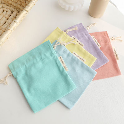 Borsa a corda di cotone naturale eco-friendly durevole colore personalizzato e cotone biologico