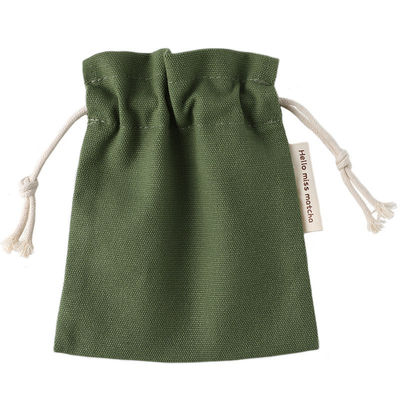 Borsa a corda di cotone naturale eco-friendly durevole colore personalizzato e cotone biologico