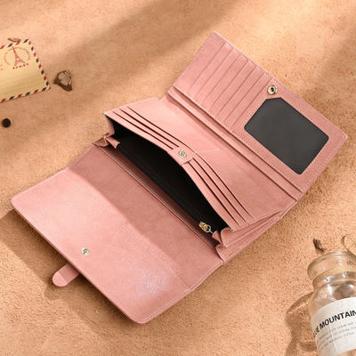 Portafogli lunghi Portable Pu Pelle Uomini Smart Power Bank Portafogli Portafogli per donne