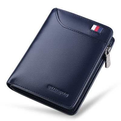 Portafoglio uomo bifold multifunzionale Nuovo design alla moda per viaggi e affari