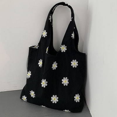 Materiale di rivestimento in poliestere unisex versione coreana Borsa per spalla di mucca con stampa farfalla