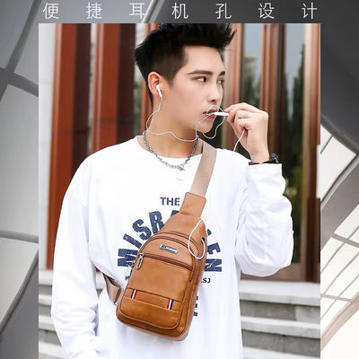 Logo personalizzato Moda Uomo PU Pelle Borse da lavoro per viaggi all'aperto