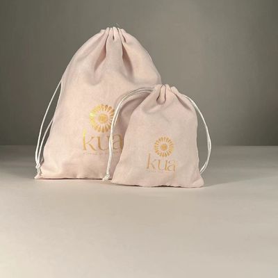 Sacchetto di imballaggio per gioielli in microfibra personalizzato con logo