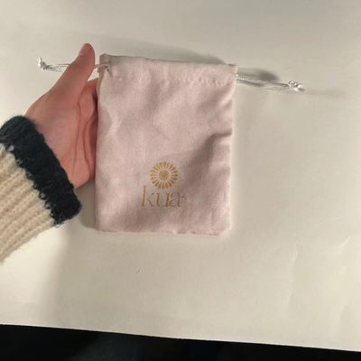 Sacchetto di imballaggio per gioielli in microfibra personalizzato con logo