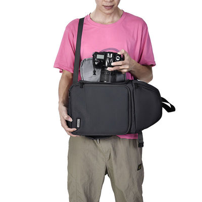 Lo zaino portatile impermeabile per fotocamere per lenti e accessori di fotocamere DSLR