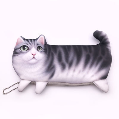 Breve cartone animato 3d Portafoglio gattino 2022 Borsa da monete per bambini