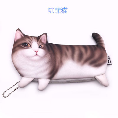 Breve cartone animato 3d Portafoglio gattino 2022 Borsa da monete per bambini
