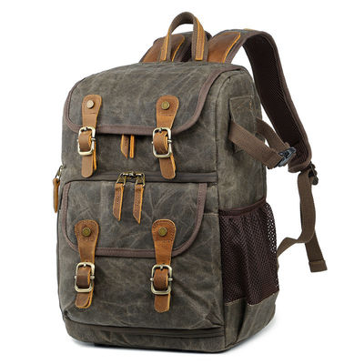 Zaino per fotocamera personalizzato con logo ecologico Zaino per reflex digitale e laptop in colore personalizzato