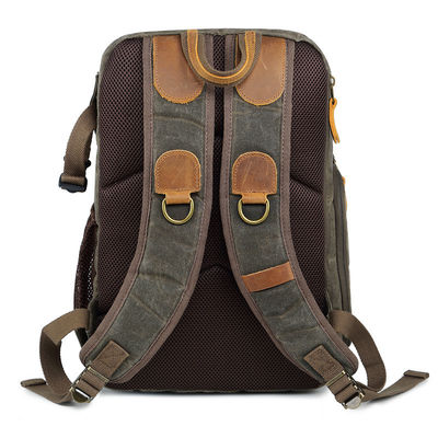 Zaino per fotocamera personalizzato con logo ecologico Zaino per reflex digitale e laptop in colore personalizzato