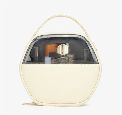 Chiara pelle PU Logo personalizzato Cosmetici di viaggio Cosmetici di viaggio Cosmetici convenienti