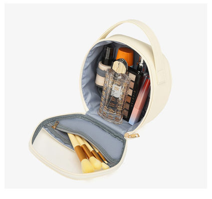 Chiara pelle PU Logo personalizzato Cosmetici di viaggio Cosmetici di viaggio Cosmetici convenienti