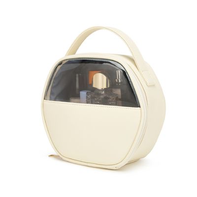Chiara pelle PU Logo personalizzato Cosmetici di viaggio Cosmetici di viaggio Cosmetici convenienti